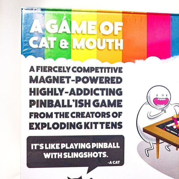 New A Game of Cat & Mouth 
Pinball-ish Exploding Kitten - Picture 5 of 6